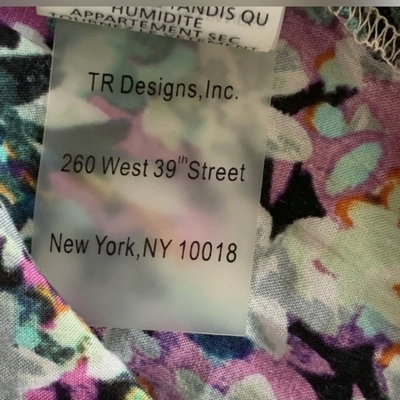 Size Large, Plenty by Tracy Reese Black and multicolored floral Jumpsuit. - Picture 7 of 13